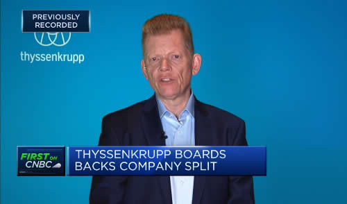 Thyssenkrupp蒂森克虏伯首席执行官