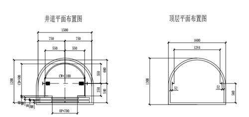 弧形电梯图纸