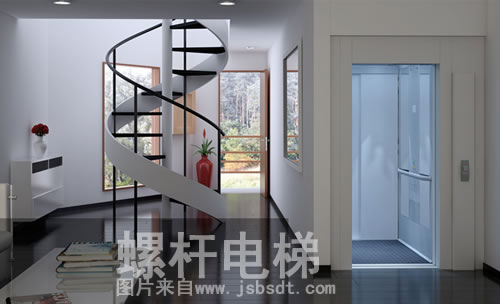 螺杆家用电梯