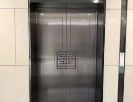 黑钛金高端奢华别墅电梯
