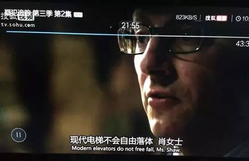 疑犯追踪片电梯片段